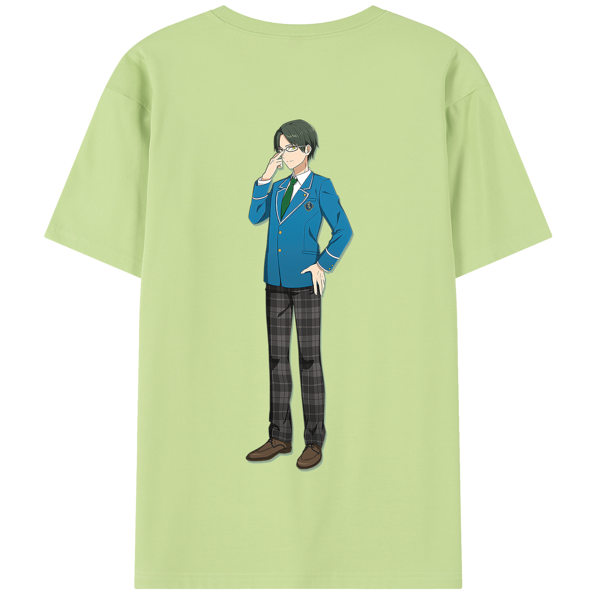 （画像用） あんさんぶるスターズ! Ensemble Stars 綿100％半袖Tシャツ（背面プリント）